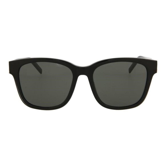 Saint Laurent Unisex Square/Rectangle Black Black Grey Fashion Designer Eyewear - Picture 1 of 4